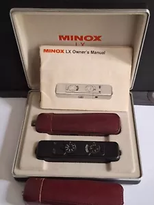 Minox Lx 8x11 Mm Camera Made In Germany Serial Number 2518705 - Picture 1 of 24