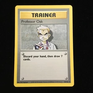 Pokémon TCG Professor Oak Base Set 88/102 Regular Unlimited Uncommon - Picture 1 of 2