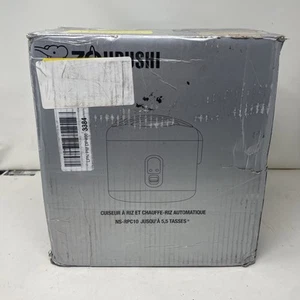 ZOJIRUSHI NS-RPC10 OLLA ARROCERA Y CALENTADOR NEGRO GRIS 5,5 TAZAS DAÑADO FUNCIONANDO - Imagen 1 de 10