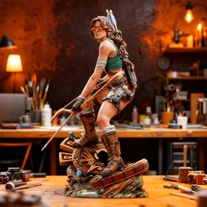 Lara Croft 1/6 31cm 3D Print Figure Model Kit Unpainted Unassembled GK - Picture 1 of 10