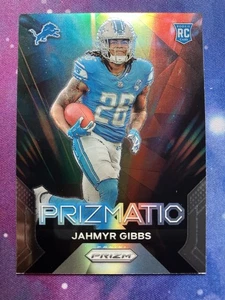 Jahmyr Gibbs Prismatic 2024 Prizm Football #20 Rookie Detroit Lions - Picture 1 of 2