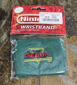 Vintage 2004 - Legend Of Zelda - Sweat Band - Muñequera - Verde Nintendo - Imagen 1 de 2
