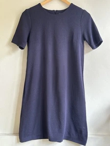 GANT Dress Size Medium Blue Size 10 Crew Neck Short Sleeves Pockets - Picture 1 of 10