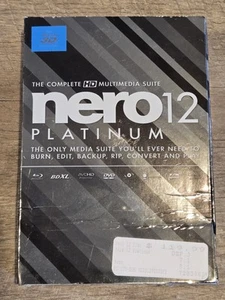Nero 12 Platinum The Complete HD Multimedia Suite Complete - Picture 1 of 10
