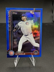 2025 Topps Update Justin Steele /150 Blue Cubs - Picture 1 of 3