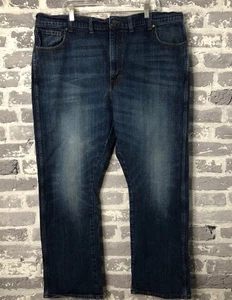 Wrangler Retro Herren Jeans 44x32 Blau Denim Straight Leg Baumwollmischung Freizeit - Bild 1 von 19