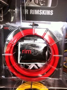 RIMSKINS-4X RED 20" PROTECTION FOR YOU RIMS-MAGS COVERS WHEEL DAMAGE Rim Skin - Picture 1 of 2