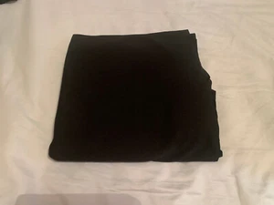 BLACK STRETCH MATERIAL FABRIC 255 CM X 130 CM - Picture 1 of 2