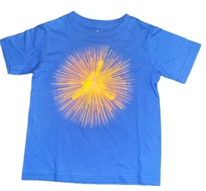 Nike Jumpman Boys Size 7 Kids Blue Short Sleeve New - Picture 1 of 2