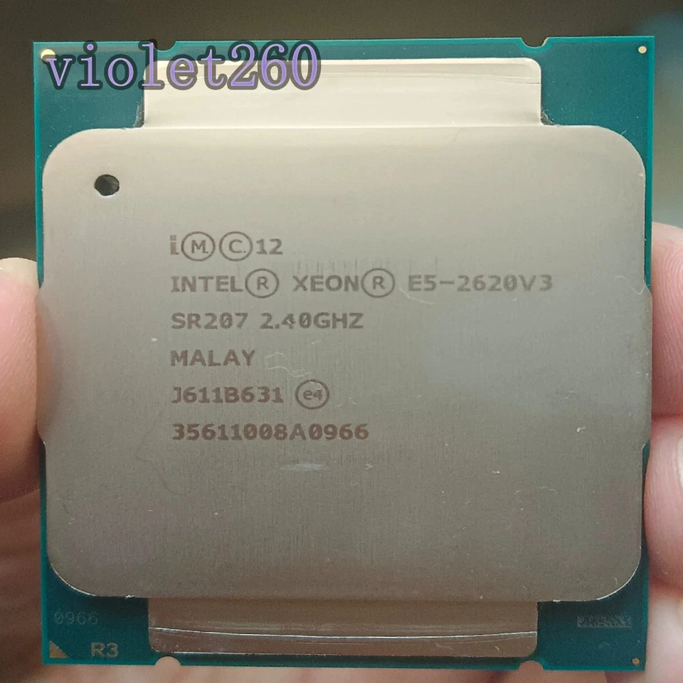 Intel Xeon E5-2620 V3 LGA2011 Server CPU Processor SR207 2.4GHz 6-Core - Image 1 of 1