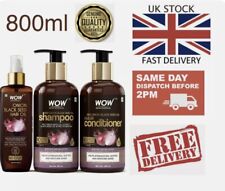 🇬🇧WOW SkinScience Onion Ultimate Hair Care Kit Shampoo Conditioner Oil 800ml