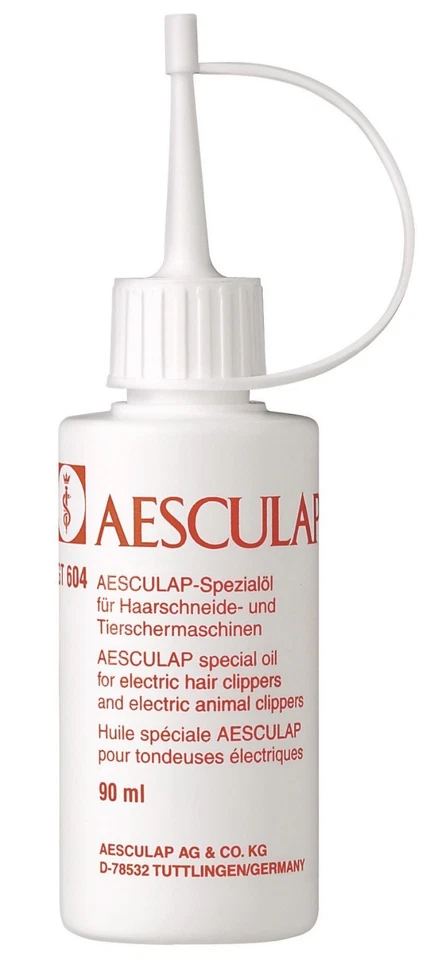 Aesculap Schermaschinenöl GT604 90ml, Spezial-Öl für Schermaschinen, Schermesser