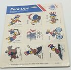 Vintage 1984 Olympic Games Stickers Sam the Eagle NOS 3 Sheets Sealed Made USA