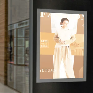 Movie Poster Art Picture Frame Led Light Box Advertising Display Acrylic Cover - Picture 1 of 29