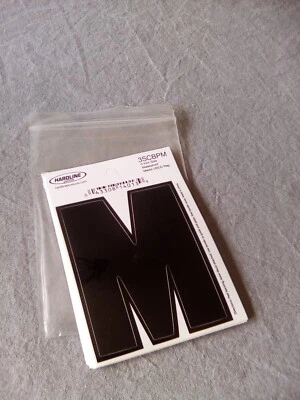 Lot Of 10 Hardline Self Adhesive Boat Sticker 3" Black Waterproof 3SCBPM - Image 1 of 2