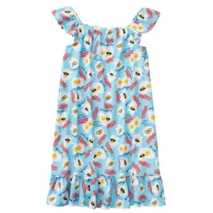 NWT Gymboree Girls Breakfast Nightgown girls size many Sizes Blue - Picture 1 of 1
