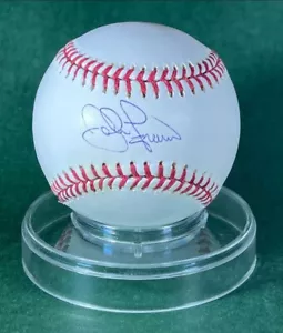 JOHN FRANCO AUTOGRAPHED SIGNED OFFICIAL MAJOR LEAGUE BASEBALL (OMLB) - Picture 1 of 2