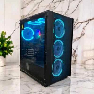 Gaming PC ready ARGB UP i7 32GB RAM 1TB SSD RTX 3060 WIFI 6 Win 10 Custom Build - Picture 1 of 6