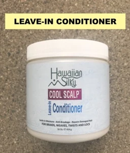 HAWAIIAN SILKY COOL SCALP LEAVE-IN CONDITIONER 16 OZ. MOISTURE, ANTI BREAKAGE - Picture 1 of 2