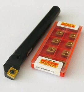 CERATIZIT 95° A16M SCLCR09 Bohrstangen+10 Stück. CCMT09T308-UR 235 Sandvik  NEU - Bild 1 von 5