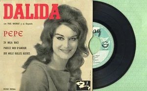 DALIDA Pepe / Parlez moi d'amour BARCLAY BCGE 28286 Spain 1961 EP VG+ - Picture 1 of 5