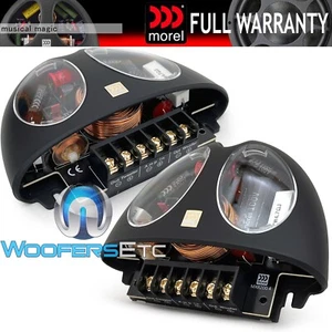 MOREL MXR 200.4 CROSSOVERS FOR CAR COMPONENT MID SPEAKERS & TWEETERS PAIR NEW - Picture 1 of 5
