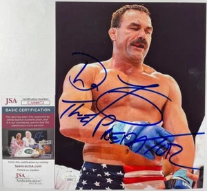 UFC Predator Don Frye Firmado 8x10 Foto B Autógrafo MMA Fighter Pride Certificado de Autenticidad JSA - Imagen 1 de 1