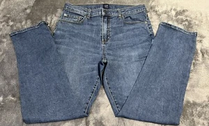 Gap Jeans Boy Size 14 Husky Stretch Athletic Blue Denim Adjustable Waist 29x26.5 - Picture 1 of 11