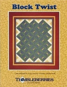 THIMBLEBERRIES Block Twist QUILT PATTERN - Picture 1 of 1