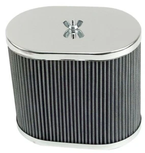 VW EMPI Oval Air Cleaner, 7" x 4 1/2" x 6" High, Each HPMX,IDF,EMPI D - Picture 1 of 1