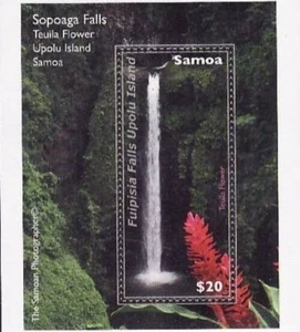 Samoa 2013 - $20 Waterfalls, Sopoaga Falls - Miniature Sheet - MNH - Picture 1 of 1