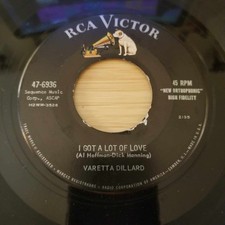 Varetta Dillard - Time Was / I Got A Lot Of Love 7" 45 NM/M 1957 RCA Victor R...