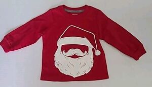 Simple Joys by Carter's Baby Boys' Christmas Santa Long-Sleeve Tee 12 Month
