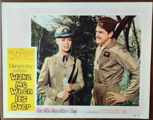 Margo Moore & Ernie Kovacs Wake Me When It's Over original Lobby Card 5847
