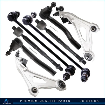 Fit For 2014-19 INFINITI QX60 8Pcs Front Sway Bar Control Arm Ball joint Tie Rod - Image 1 of 4