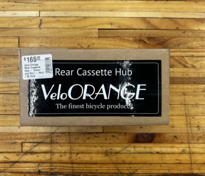 Velo Orange Rear Cassette Hub, Black, 36H, HG Freehub, 130-135mm Width. - Image 1 of 4