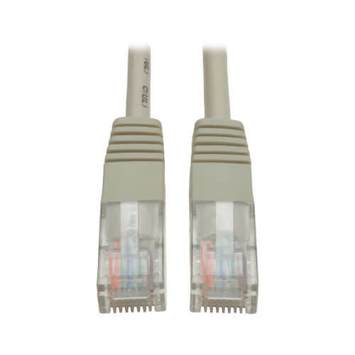 Tripp Lite Cat5e 350 MHz Molded (UTP) Ethernet Cable (RJ45 M/M), PoE - Gray, 4ft - Image 1 of 1