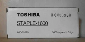 BOITE D'AGRAFES THOSHIBA STAPLE - 1600 - 660-89599 NEUF - Picture 1 of 1