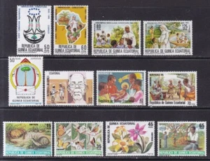 Guinea Ecuatorial 1985 - Edifil 65/76 - Año Completo - MNH - Imagen 1 de 1