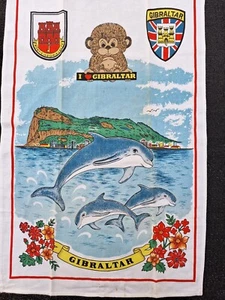 Vintage Gibraltar Tea Towel - Picture 1 of 14