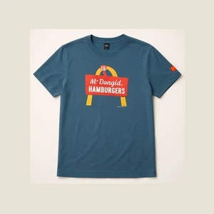 McDonalds Hamburger 15 Cent TShirt Herren M Blau First Edition Logo - Bild 1 von 6