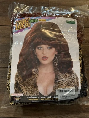 Peluca Roja Grande Peggy Bundy Elegante Vestir Halloween Adulto Disfraz Accesorio Foto 1 de 4