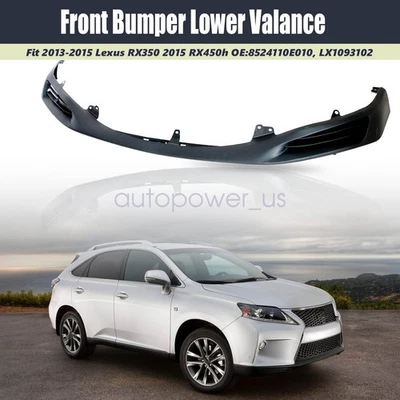 Cenefa inferior delantera apta para Lexus RX350 RX450h F Sport Base 2013-2015 524110E010 Foto 1 de 4