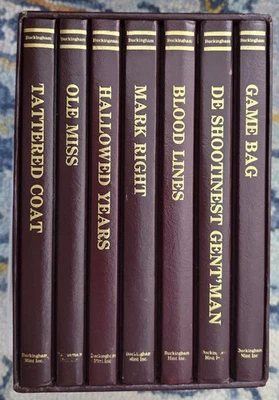 Nash Buckingham 7 Volume Set Limited Ed #1727/5000 Slipcase 1986 - Imagem 1 de 4