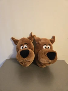 Vintage 2000 Kinder Medium Scooby-Doo Plüsch Hausschuhe Warner Brothers Studio - Bild 1 von 8
