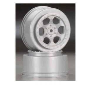 DE RACING DER-SCT-10S Trinidad SC Wheels Losi TEN-SCTE/22SCT Silver - Picture 1 of 1