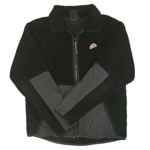 Nike Jacke Herren Medium Schwarz Sherpa Fleece Full Zip BV3720-010 Outdoor Kuschelig - Bild 1 von 24