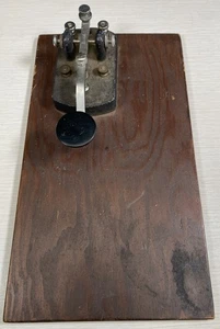Vintage Morsecode Straight Key Telegraph Speed-X ungetestet - Bild 1 von 7