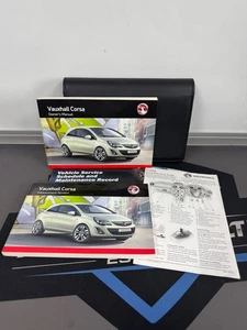 VAUXHALL CORSA D OWNERS PACK / HANDBOOK / MANUAL + WALLET 2010~2014 (2012)! - Picture 1 of 8