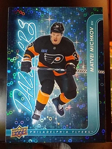 2024-25 UPPER DECK EXTENDED SERIES MATVEI MICHKOV DAZZLERS BLUE DZ-121 - Picture 1 of 2